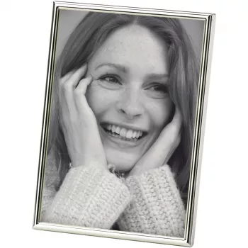 Walther Design Chloe Bilderrahmen 13x18 cm Silber Metall Hoch-/Querformat