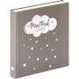 Walther Design Baby Magical Fotoalbum Braun/Weiß 50 Seiten 28x31 cm UK-205