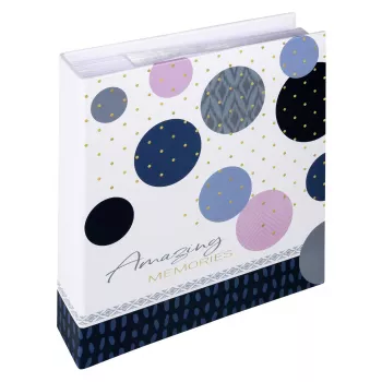 Walther ME-487-L Amazing Memories Blue Fotoalbum 13x18 cm 200 Fotos