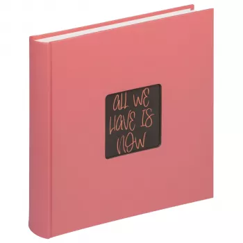 Walther Fun Living Coral 30x30 Fotoalbum mit 100 Seiten FA-208-LC