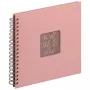Walther Fun Peach Fuzz 26x25 Fotoalbum mit 40 Seiten SA-108-PF