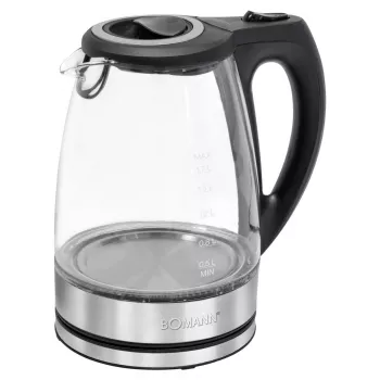 Bomann WKS 6032 G CB Wasserkocher 1,7 L Transparent 2200 W