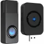 REV Ritter REV Orchestra Wireless Chime Receiver für USB-Steckdose, 100m Reichweite, Schwarz