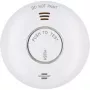 Brennenstuhl Connect WiFi RM A 3020 Smart Smoke Detector mit App-Steuerung, batteriebetrieben, 120 mm x 36 mm, Weiß