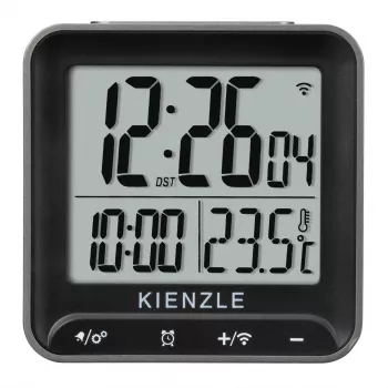 KIENZLE Digitalwecker Square Schwarz