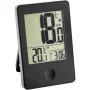 TFA POP Funkuhr-Thermometer Schwarz (30-3051-01)