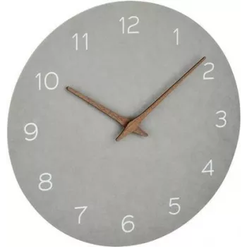 TFA 60.3054.10 Analoge Wanduhr Grau
