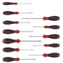Wiha Schraubendreher-Set SoftFinish 12-teilig Schlitz PH PZ TORX (302HK12)