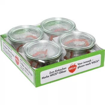WECK Sturzglas 0,25L 4er Set