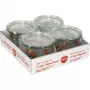 WECK Rundrandglas Tulpe 0,5L Set mit 4