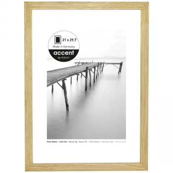 NIELSEN DESIGN Nielsen 6721006 Bild-Cliprahmen A4 21x29,7 cm Transparent Glas MDF