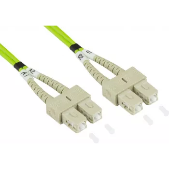 GoodConnections LW-802SC5 Glasfaser-Patchkabel 2 m LSZH OM5 SC/SC Duplex Grün