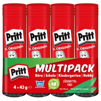 Pritt Klebestifte Multipack 4 x 43g 9H PK8MP
