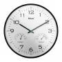 MEBUS 16180 Quarz-Wanduhr, Weiß, Analog, 25 cm