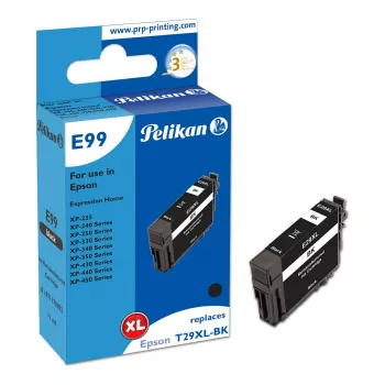 Pelikan E99 Kompatible Druckerpatrone Schwarz High Yield (XL) für Epson 29XL - 1er-Pack