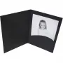 DAIBER Profi-Line Portrait Folders 10x15 cm Schwarz - 100er Pack