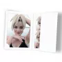 DAIBER Passport Photo Folders Weiß 100er-Pack für 3 Größen