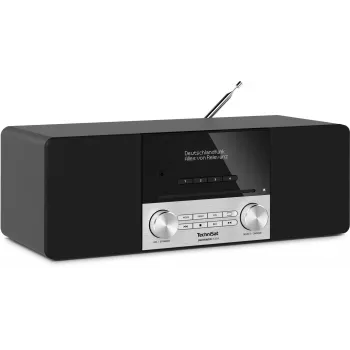 TechniSat DigitRadio 3 ASA Schwarz/Silber DAB+/FM CD USB Bluetooth 2x10W