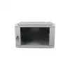ALLNET 19 Zoll Wandgehäuse 18U 1-teilig Tiefe 450mm Lichtgrau Flat Pack SMA Serie