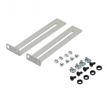 EFB-Elektronik Winkel-Set für Einschübe 1/2/3HE, 2 Stück, RAL7035 Lichtgrau