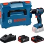 BOSCH Akku-Bohrschrauber GSR18V-52 mit 2 Akkus 18 Volt 4,0 Ah und 2,0 Ah im L-BOXX (Einzelhandel)