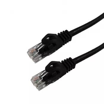 Grafenthal Patchkabel CAT6 U/UTP CU LSZH 0,50m Schwarz