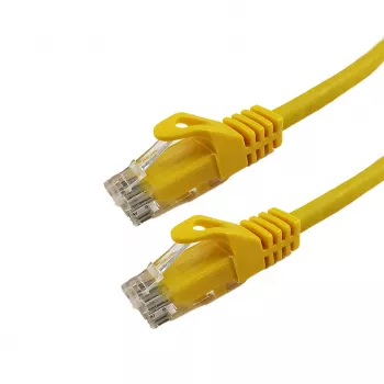 Grafenthal Patchkabel CAT6 U/UTP CU PVC 0,50m Gelb