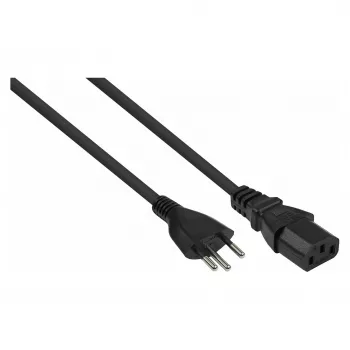 Kabelmeister Swiss Power Cord Type J SEV 1011 to IEC C13 Black 1.8m