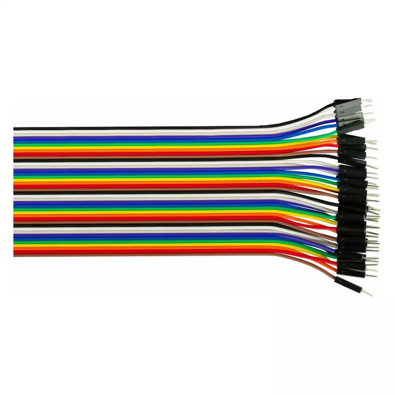 Kabelmeister Jumper Wire 40-Pin, trennbare Drähte für Arduino, Raspberry Pi usw., Male-to-Male