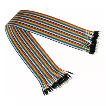 Kabelmeister Jumper Wire 40-Pin, trennbare Drähte für Arduino, Raspberry Pi usw., Male-to-Male