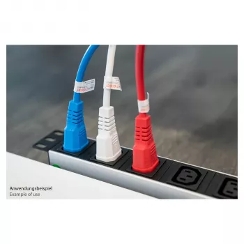 Kabelmeister IEC-Verlängerungskabel C14 auf C13, blau, 1,8 m, 0,75 mm²