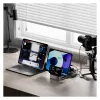 4smarts Ladestation Team 100W 5C/1A mit 6 Kabeln, Schwarz