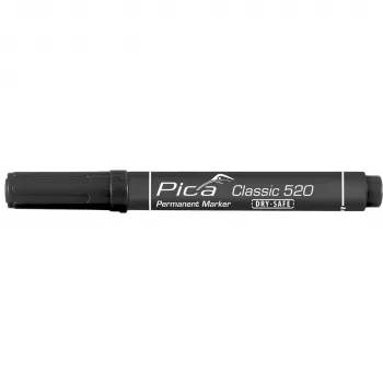 PICA-MARKER Pica Permanent Marker 1-4mm Rundspitze Schwarz