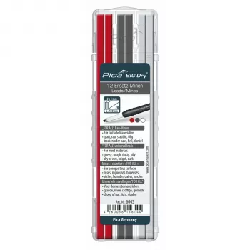 Pica BIG DRY Refills FOR ALL Rot/Graphit/Weiß
