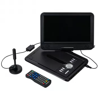 REFLEXION DVD1025 DVD-Player mit HDMI, USB, Full HD 1080p Hochskalierung, Schwarz