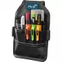 PICA-MARKER Pica Master Belt - Schwerlast-Marker-Holster-System, Schwarz/Rot