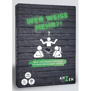 ANZEN - WER WEISS MEHR?! - Das Kartenspiel