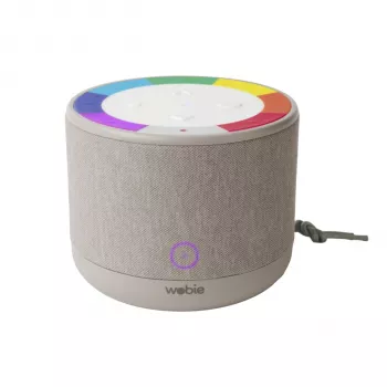 WOBIE Tragbarer Bluetooth-Lautsprecher Grau