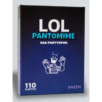 ANZEN LOL PANTOMIME - Lachen verboten Partyspiel