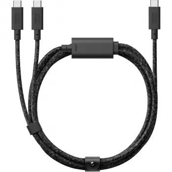 Native Union Belt Cable 2in1 USB-C auf USB-C 2m 140W Cosmos