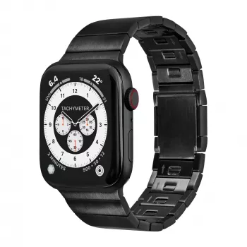 LAUT LINK 2.0 Band für Apple Watch 42/44/45/49 mm (Schwarz)