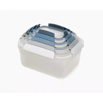 Joseph Joseph Nest Lock 5-teiliges blaues Lebensmittelbehälter-Set - Editions