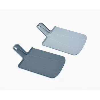 Joseph Joseph Chop2Pot Plus 2-teiliges blaues Schneidebrett-Set