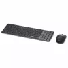 Dell Pro 7 Wiederaufladbares kompaktes Tastatur- und Maus-Set - KM746 - Schwarz - Deutsches Layout