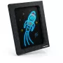 KIDYWOLF Beleuchtetes Wanddekorations-Set 9-teilig Weltraum-Motiv LED & Leuchtfarbe