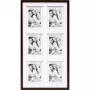 Deknudt S65KQ6 6x10x15 Wood Gallery Brown Multi-Picture Frame 10x15 cm Portrait