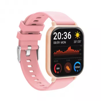 Denver SWC-176RO Rose Smartwatch für Kinder mit GPS, 2G, IP67, Pink