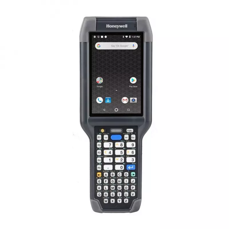Honeywell CK65 Rugged Mobile Computer - Android 8.1 (Oreo) - 4 Zoll Display - 4GB RAM - 32GB Flash - 1D/2D Barcode-Scanner - 7000 mAh Akku - Schwarz