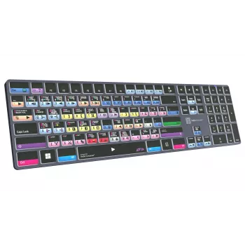 Logickeyboard Avid Media Composer Pro Titan UK PC Keyboard (LKB-MCOMP-TPC-UK)
