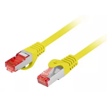 LANBERG Cat.6 S/FTP LSZH CU Patchkabel 3,0m Gelb Fluke Certified (PCF6-10CU-0300-Y)